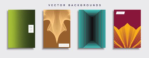 Minimal Vector cover designs. Future Poster template