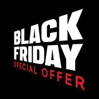 Black Friday sale vector illustration