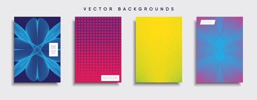 Minimal Vector cover designs. Future Poster template