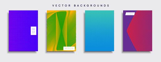 Minimal Vector cover designs. Future Poster template