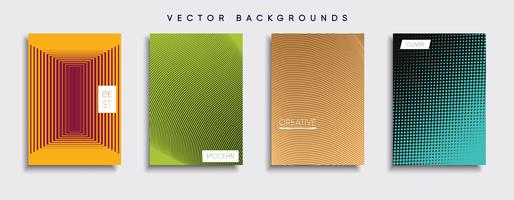 Minimal Vector cover designs. Future Poster template