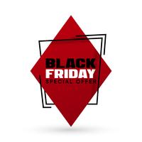 Black Friday sale vector illustration