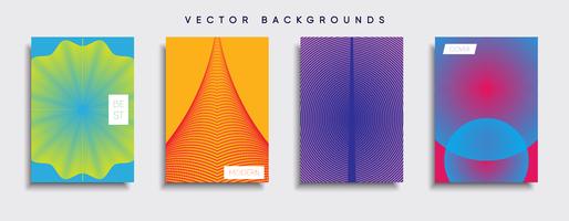 Minimal Vector cover designs. Future Poster template.