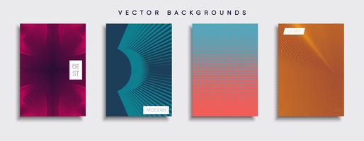 Minimal Vector cover designs. Future Poster template