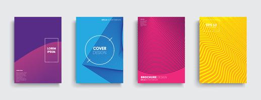 Minimal Vector cover designs. Future Poster template