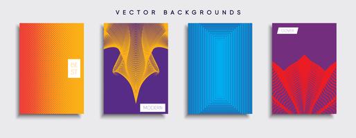 Minimal Vector cover designs. Future Poster template