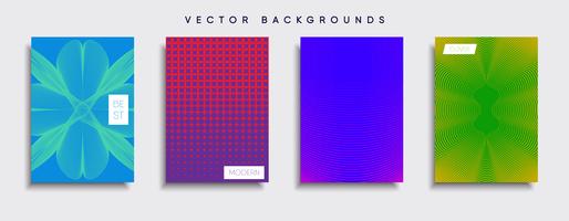 Minimal Vector cover designs. Future Poster template