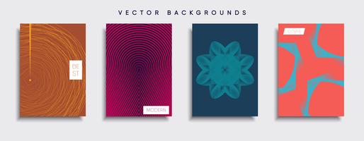 Minimal Vector cover designs. Future Poster template.