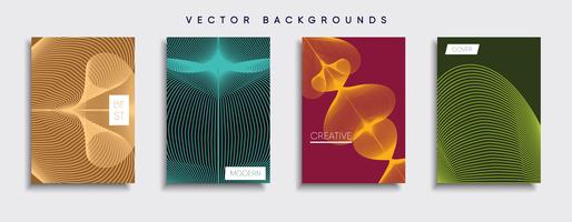 Minimal Vector cover designs. Future Poster template