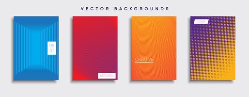 Minimal Vector cover designs. Future Poster template