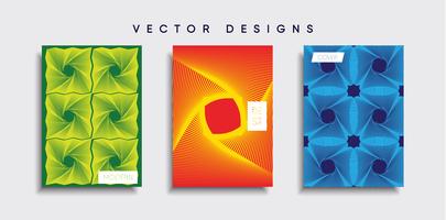 Minimal Vector cover designs. Future Poster template.