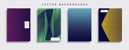 Minimal Vector cover designs. Future Poster template