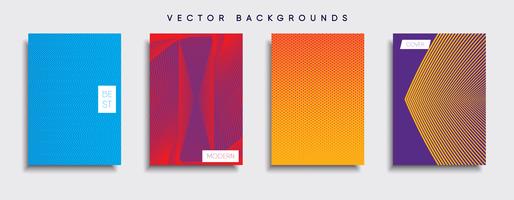 Minimal Vector cover designs. Future Poster template