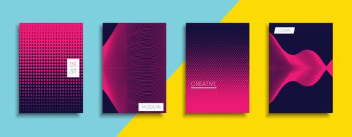 Minimal Vector cover designs. Future Poster template