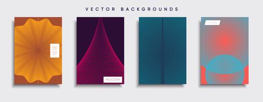 Minimal Vector cover designs. Future Poster template.