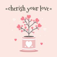 Cherish Your Love Vector