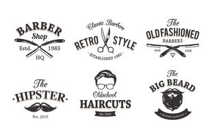 Retro Barber Emblems
