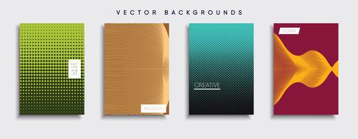 Minimal Vector cover designs. Future Poster template