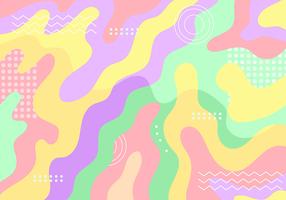 Liquid Pastel Background vector