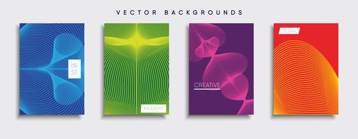 Minimal Vector cover designs. Future Poster template