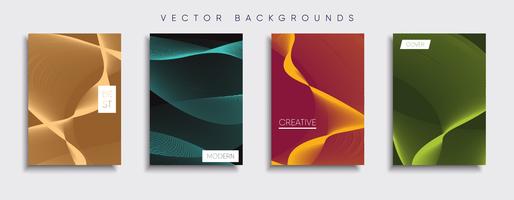 Minimal Vector cover designs. Future Poster template