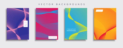 Minimal Vector cover designs. Future Poster template