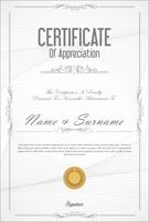 Certificate vector