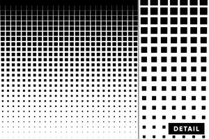 Detailed vector halftone for backgrounds and designs