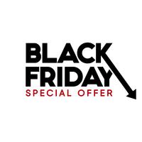 Black Friday sale vector illustration