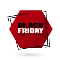 Black Friday sale vector illustration