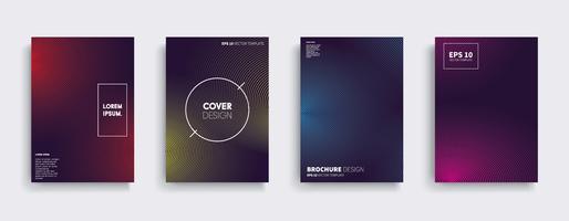 Minimal Vector cover designs. Future Poster template.