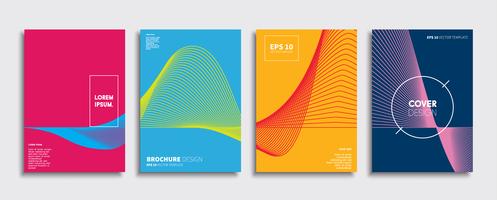 Minimal Vector cover designs. Future Poster template.