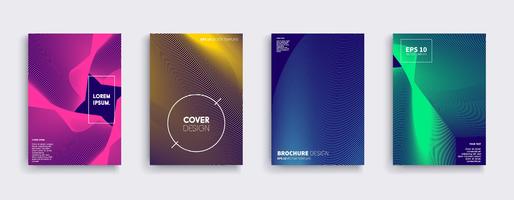 Minimal Vector cover designs. Future Poster template.