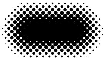 Detailed vector halftone for backgrounds and designs