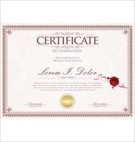 Certificado vector