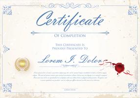 Certificate vector