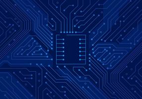 Printed Circuit Board Vector Illustration