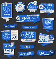 Modern badges stickers and labels collection vector