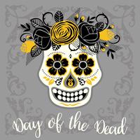 Dia de los muertos. Day of The Dead. Vector design element.