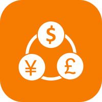 Icono de Vector de flujo de dinero