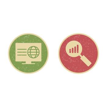 Set of Vector SEO Search Engine Optimization Icons