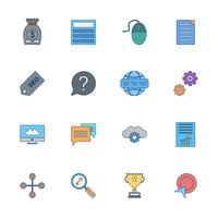 Set of Vector SEO Search Engine Optimization Icons