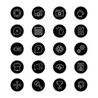 Set of Vector SEO Search Engine Optimization Icons