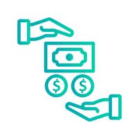 Salary Vector Icon