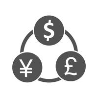 Money Flow Vector Icon