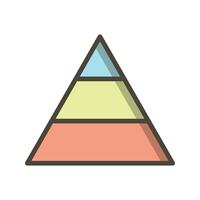 Pyramid Vector Icon