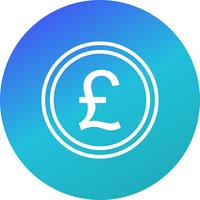 Pound Vector Icon