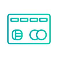 Credit card Vector Icon   