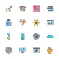 Set of Vector SEO Search Engine Optimization Icons