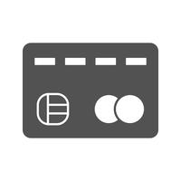 Credit card Vector Icon   